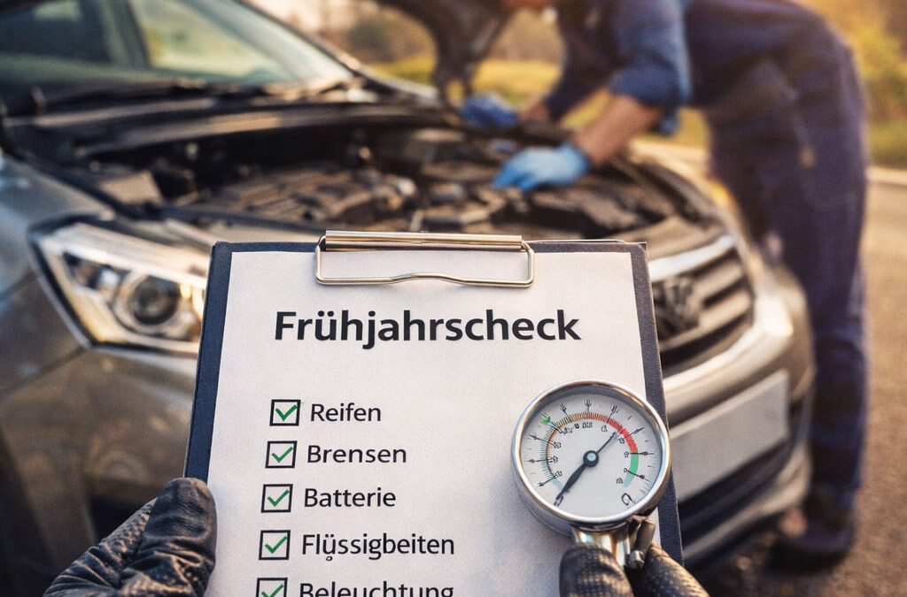 Frühjahrscheck fürs Auto – Sicher in die warme Jahreszeit starten