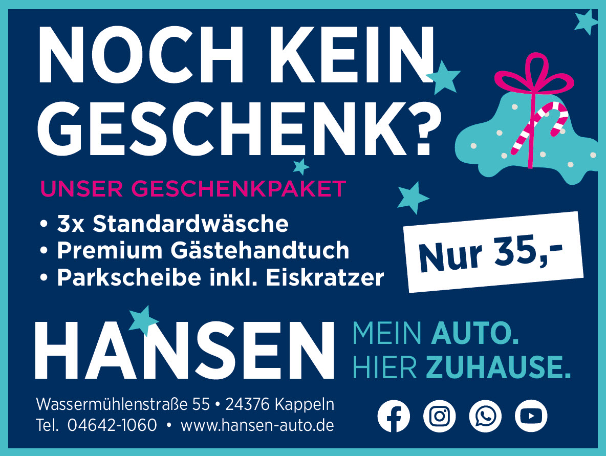 Noch kein Geschenk - Hansen Auto